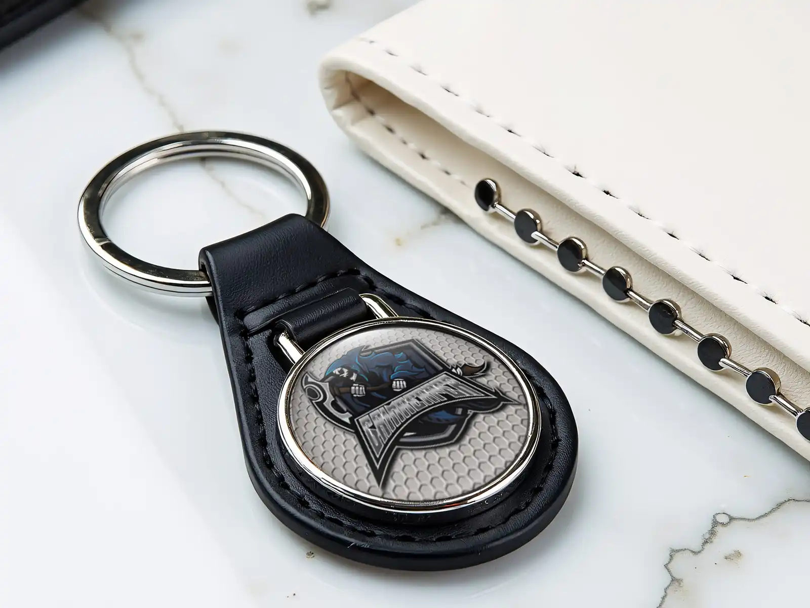 Custom Leather Key Rings Top-tier Grade Force Style